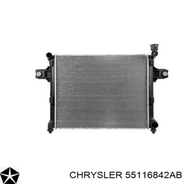 55116842AB Chrysler Chłodnica silnika