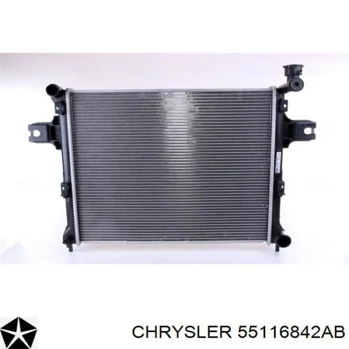 Chłodnica silnika Chrysler 55116842AB cena, od 146,89 USD