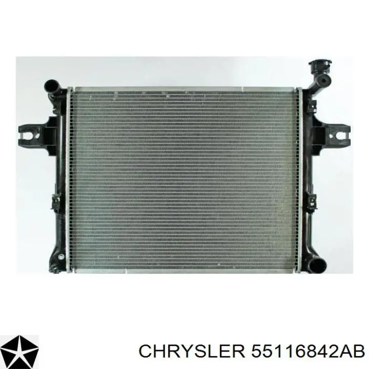 Chłodnica silnika Chrysler 55116842AB cena, od 146,89 USD