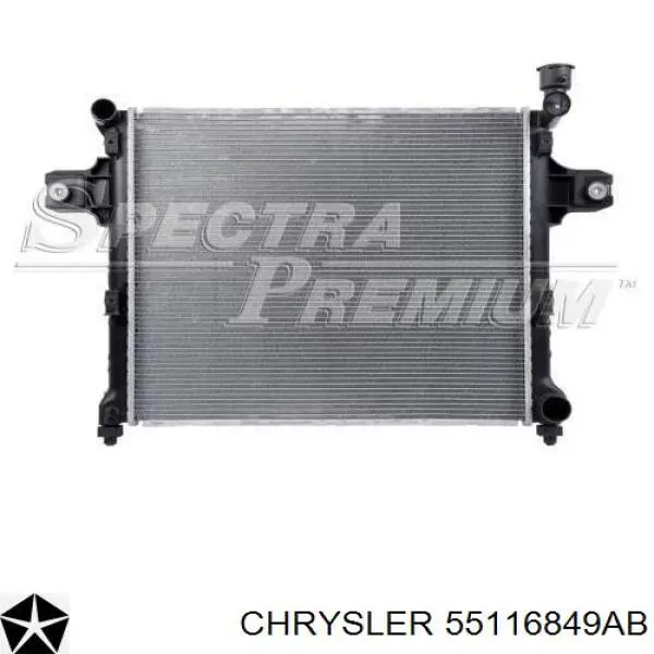 55116849AB Chrysler Chłodnica silnika