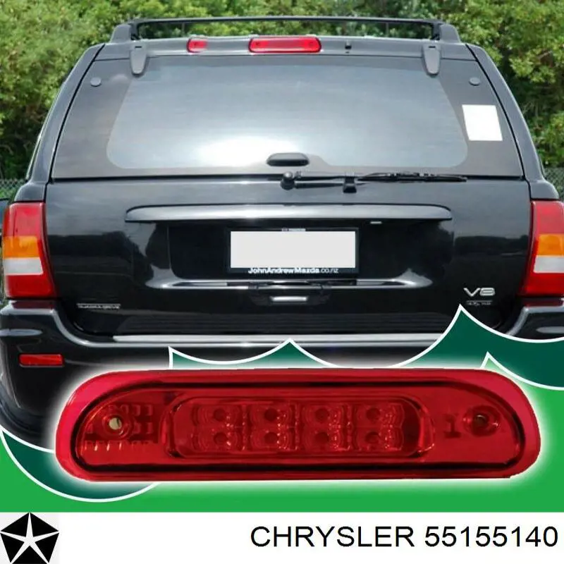 Lampa stop tylna dodatkowa Jeep Grand Cherokee LIMITED SUV (1999 - 2004) cena, od 39,13 USD