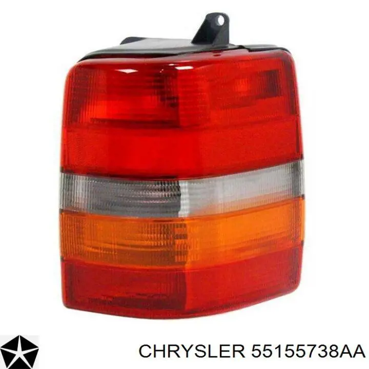 Lampa zespolona tylna prawa do Jeep Grand Cherokee  
