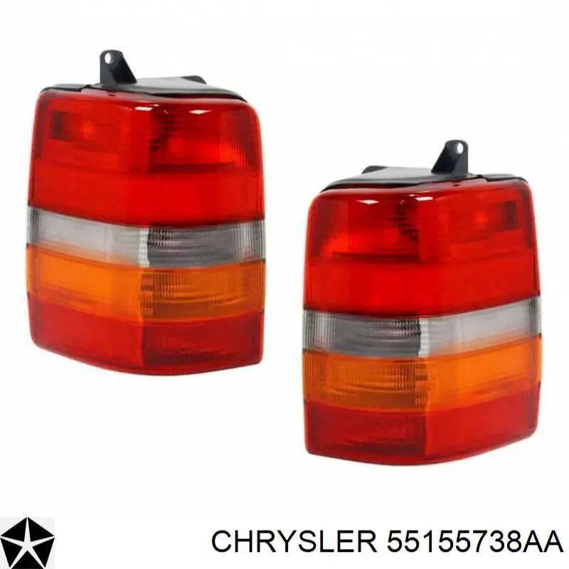 Lampa zespolona tylna prawa do Jeep Grand Cherokee  