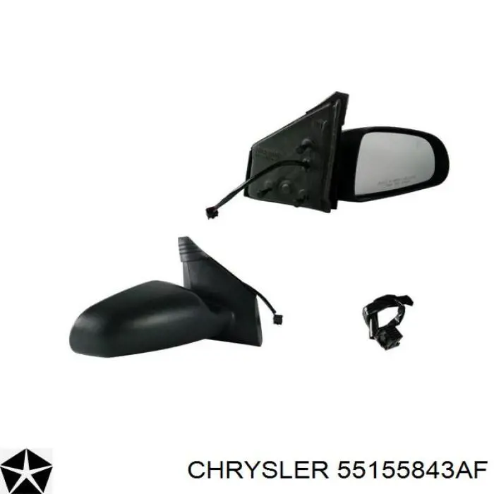 55155843AF Chrysler Lusterko wsteczne lewe
