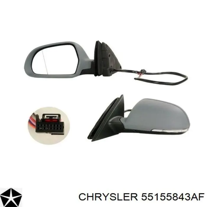 Lusterko wsteczne lewe 55155843AF Chrysler