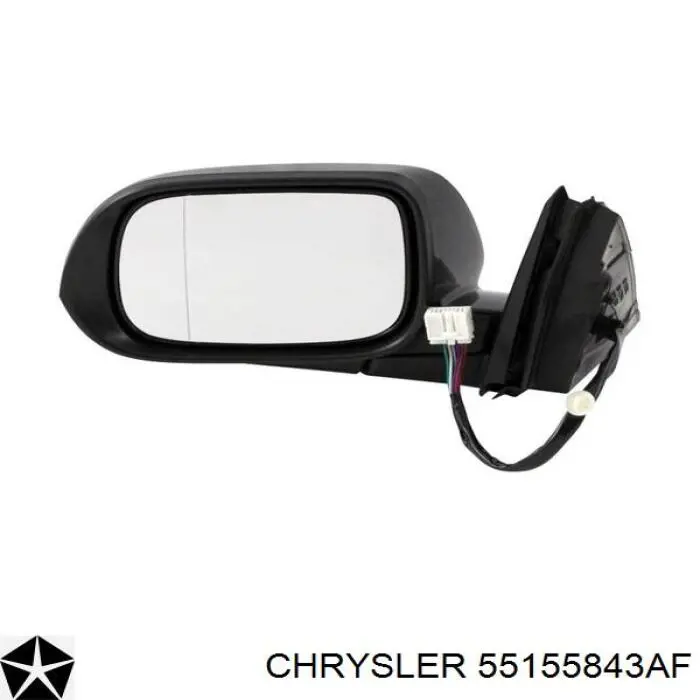 Lusterko wsteczne lewe Chrysler 55155843AF cena, od 57,39 USD