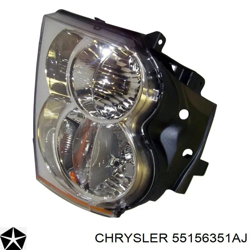 55156351AJ Chrysler Reflektor lewy