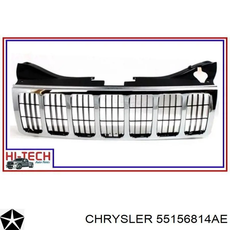 Do koszyka 55156814AE Chrysler Atrapa chłodnicy