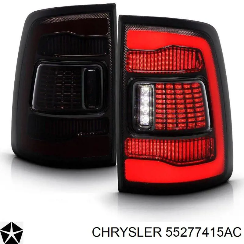Lampa zespolona tylna lewa Dodge RAM 1500 Extended Cab ulec poprawie (DS) (2010 - 2018) cena, od 66,82 USD