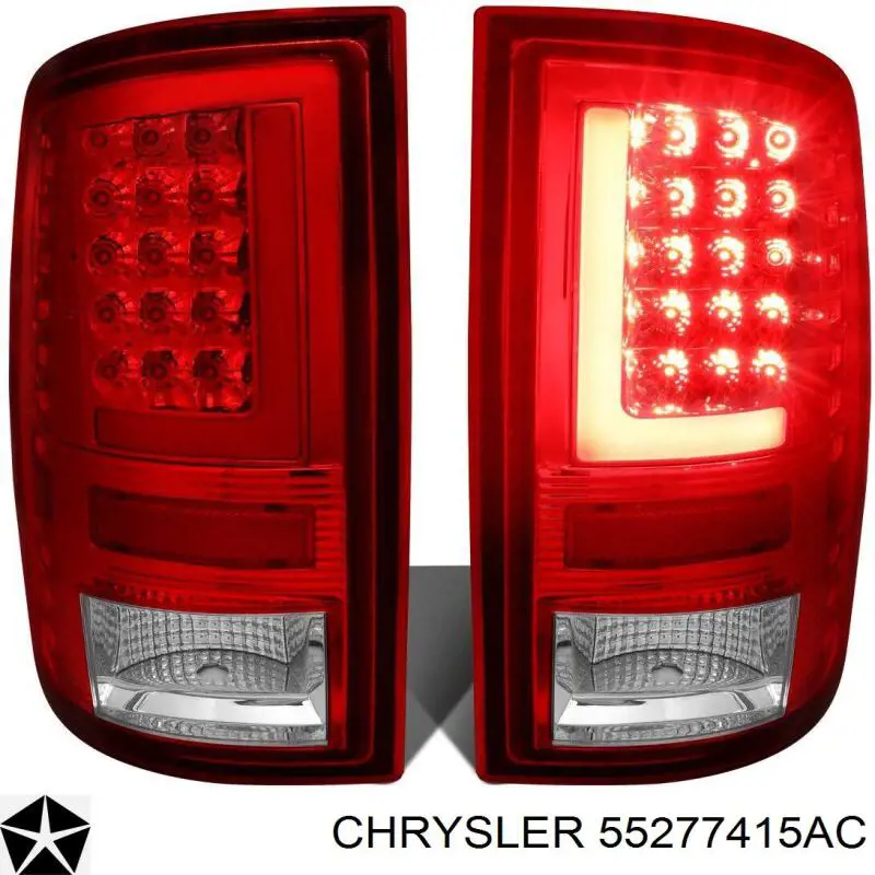 Do koszyka Lampa zespolona tylna lewa Dodge RAM 1500 Extended Cab DS