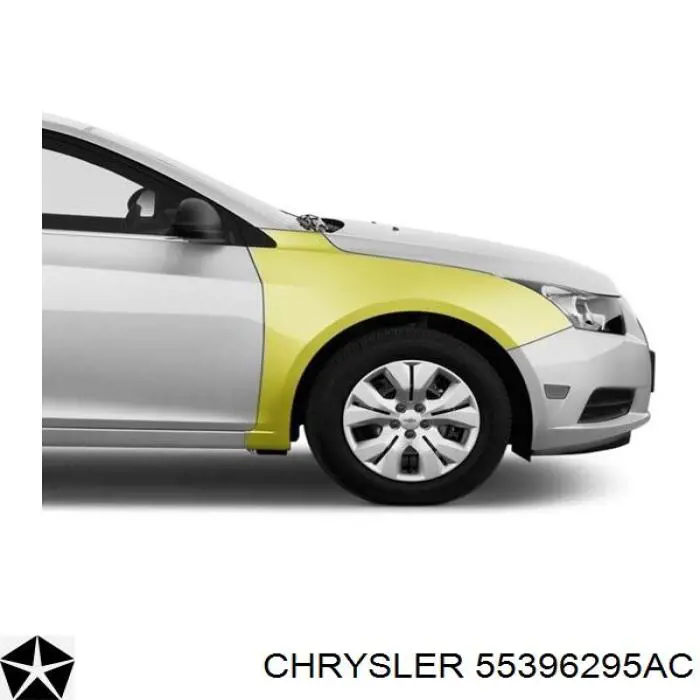 55396295AC Chrysler Błotnik przedni lewy