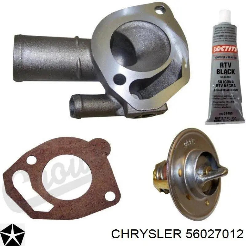 Czujnik temperatury płynu chłodzącego Chrysler 56027012 cena, od 7,82 USD