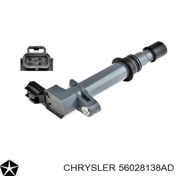 Cewka zapłonowa Chrysler 56028138AD cena, od 54,56 USD