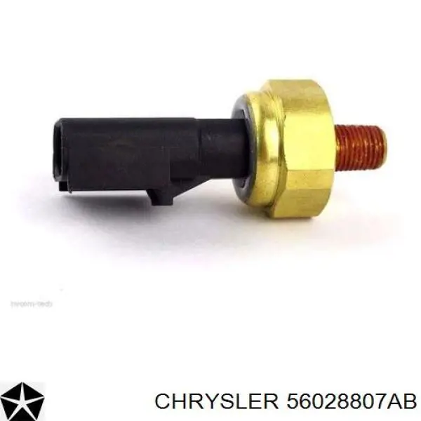 Czujnik ciśnienia oleju Chrysler 56028807AB cena, od 57,78 USD