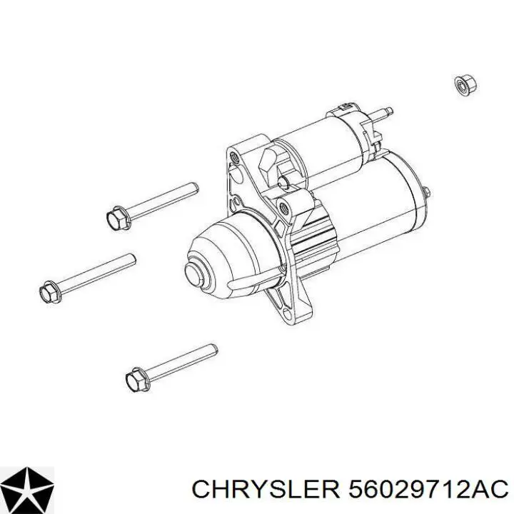 56029712AC Chrysler Rozrusznik