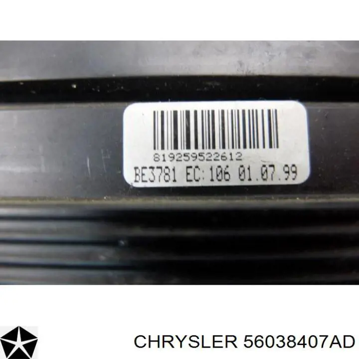 Do koszyka 56038407AD Chrysler Wzmacniacz systemu audio