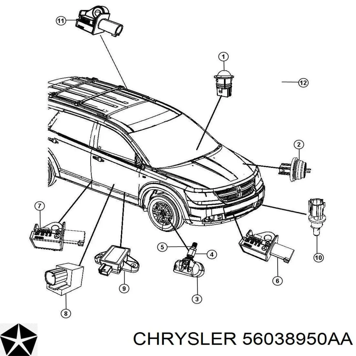  Fiat/Alfa/Lancia 56038950AA cena, od 66,40 USD
