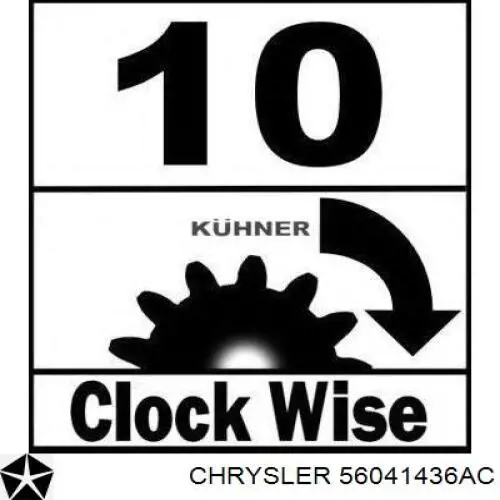 Rozrusznik Chrysler 56041436AC cena, od 63,60 USD