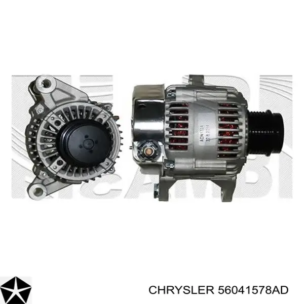 Do koszyka 56041578AD Chrysler Alternator