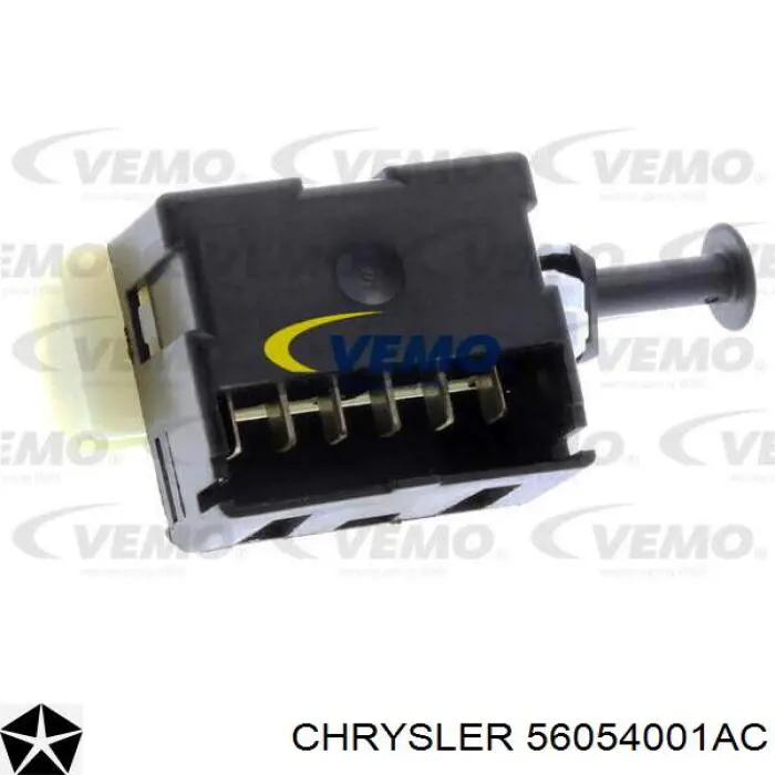 Czujnik włącznika świała stop Chrysler 56054001AB cena, od 17,52 USD