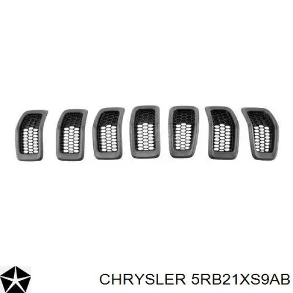5RB21XS9AB Chrysler Atrapa chłodnicy