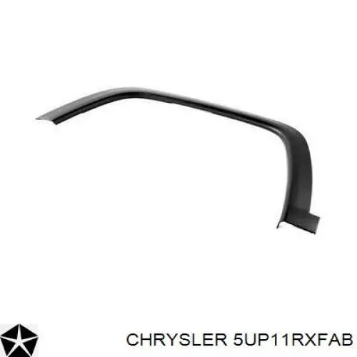 5UP11RXFAB Chrysler Poszerzenie (nakładka) reperaturki błotnika przedniego lewy