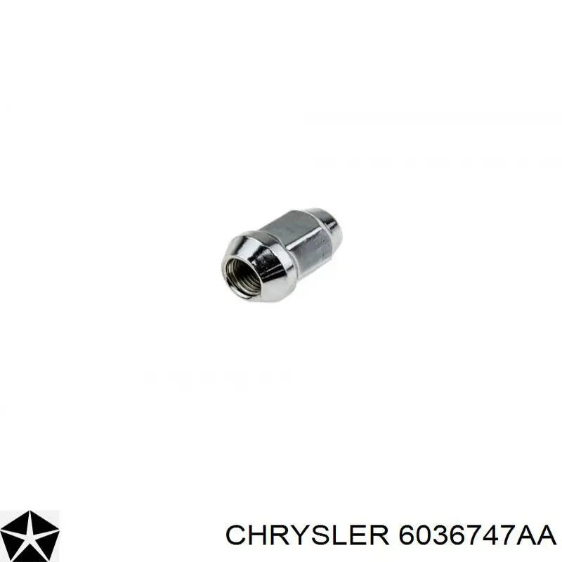 Nakrętka koła Chrysler 6036747AA cena, od 5,94 USD