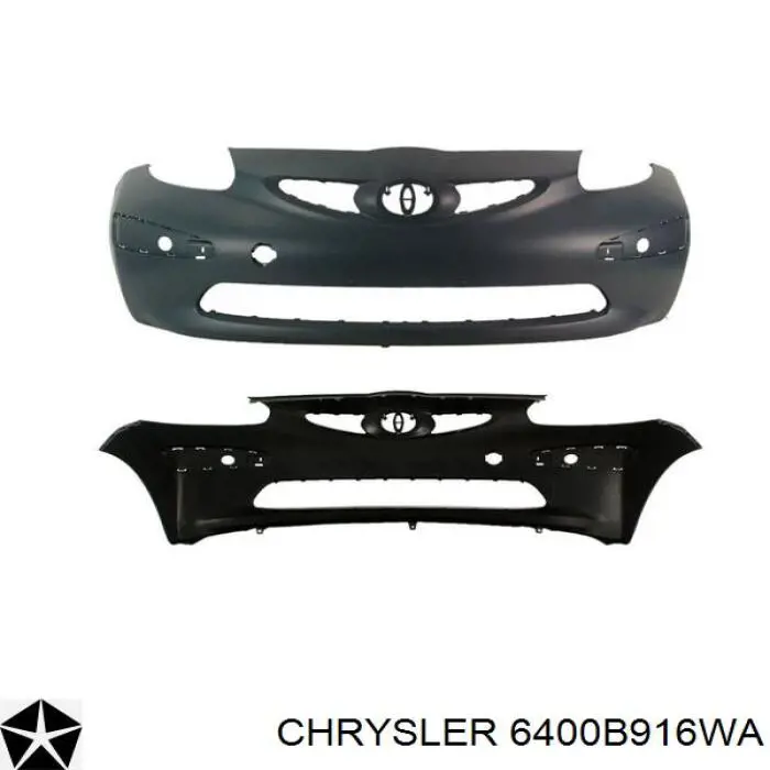 Zderzak przedni Chrysler 6400B916WA cena, od 80,26 USD