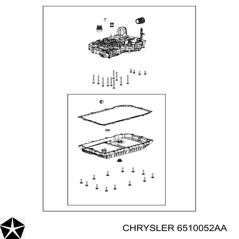 6510052AA Chrysler Miska automatycznej skrzyni biegów