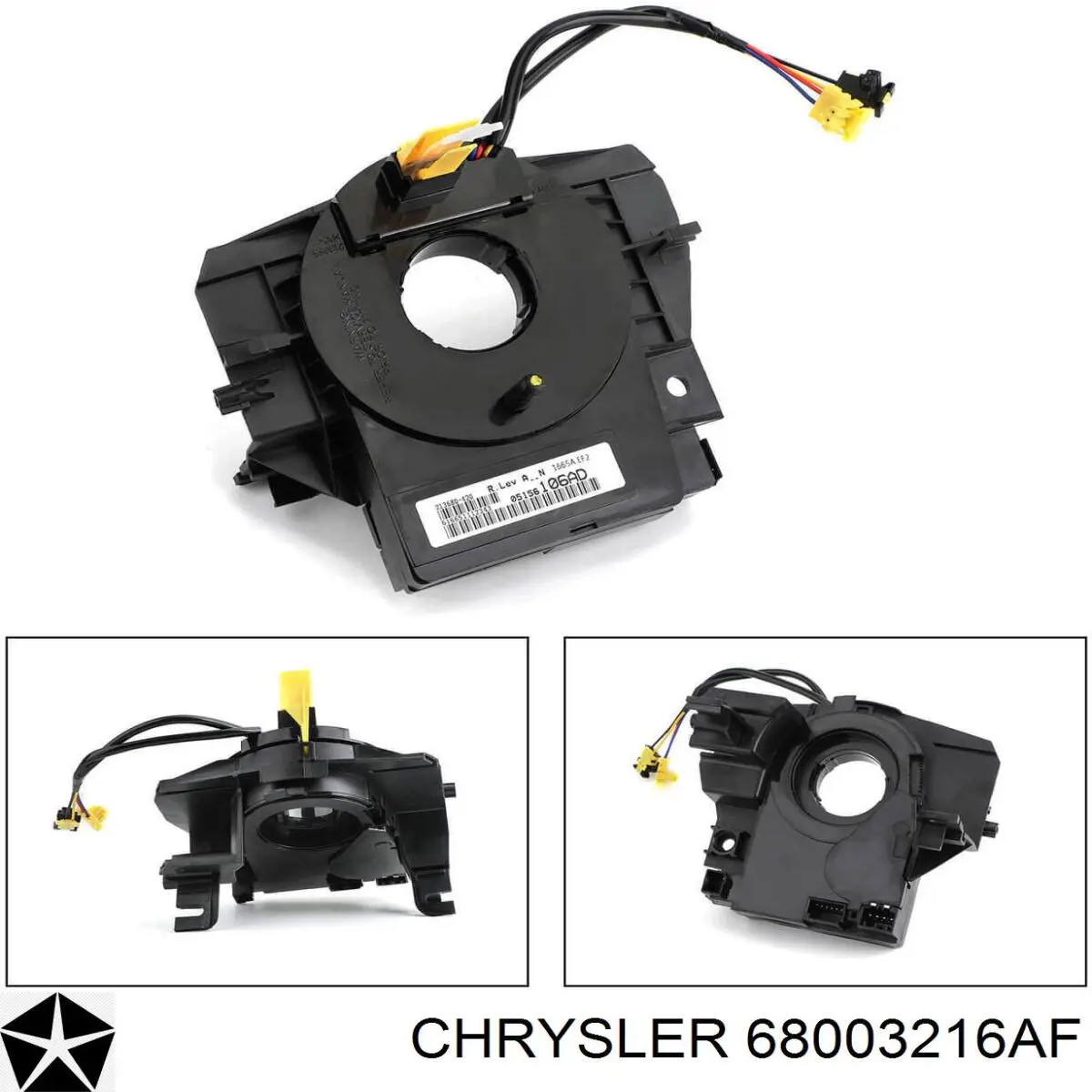 Pierścień kontaktowy AIRBAG, taśma kierownicy Chrysler 68003216AF cena, od 45,01 USD