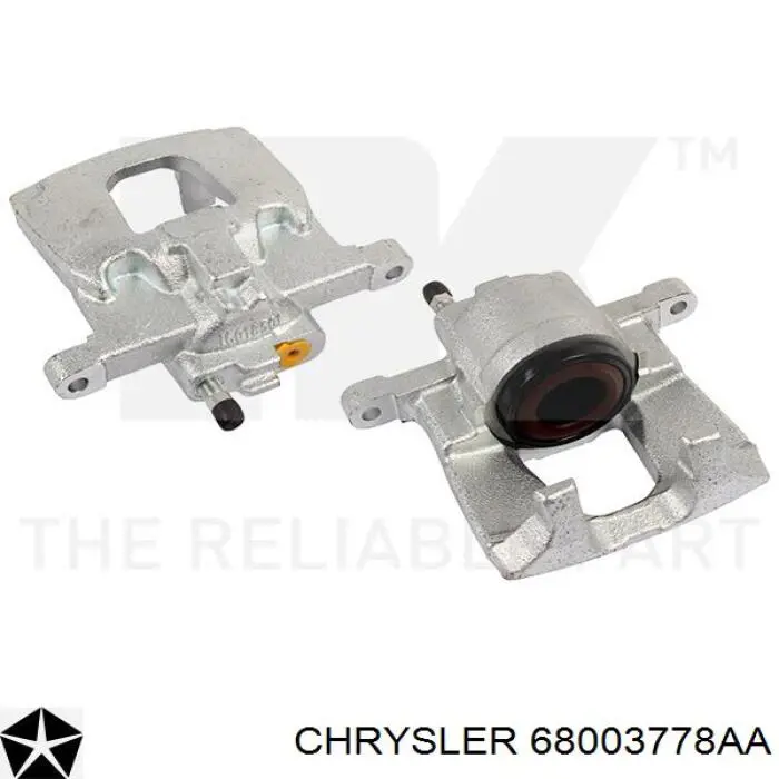 Zacisk hamulcowy tylny prawy 68003778AA Chrysler