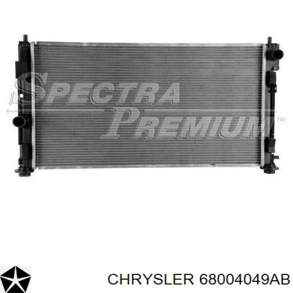Chłodnica silnika Chrysler 68004049AB cena, od 87,84 USD