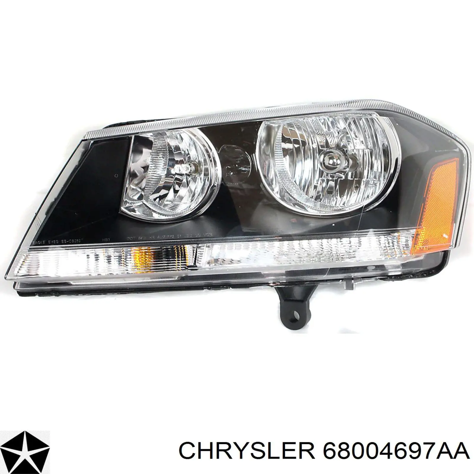 68004697AA Chrysler Zderzak przedni