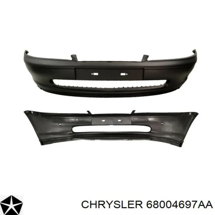 Zderzak przedni Chrysler 68004697AA cena, od 90,52 USD