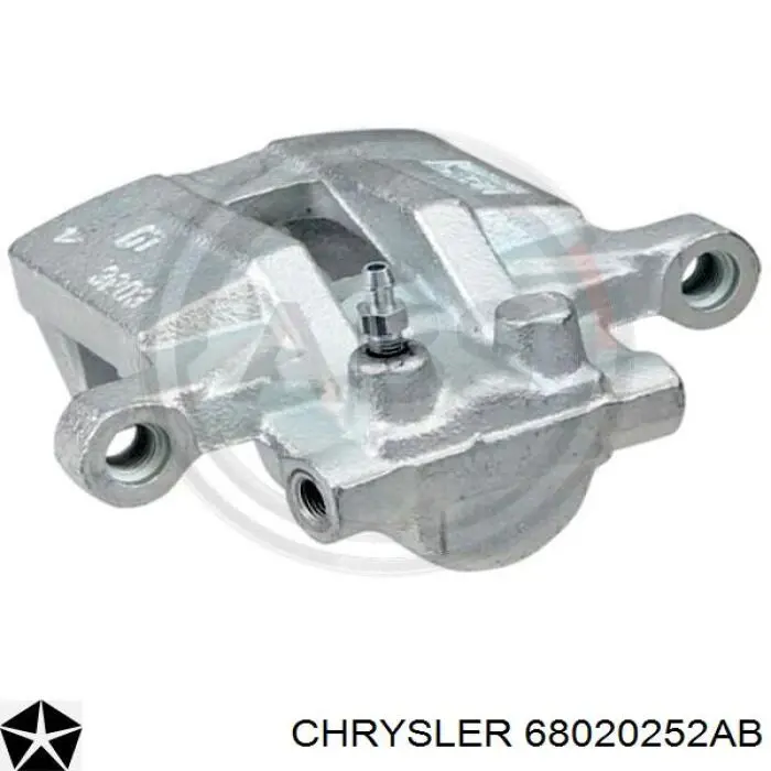 68020252AB Chrysler Zacisk hamulcowy tylny prawy