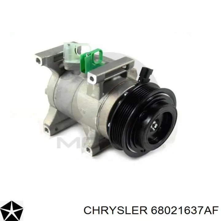 Sprężarka klimatyzacji Chrysler 68021637AF cena, od 341,49 USD
