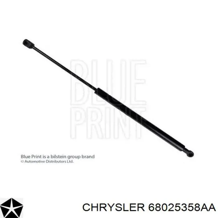 Do koszyka 68025358AA Chrysler Amortyzator klapy bagażnika (3/5 drzwi-tylnych)