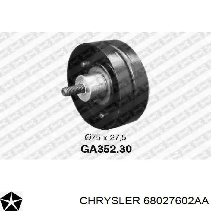 Napinacz paska napędowego 68027602AA Chrysler
