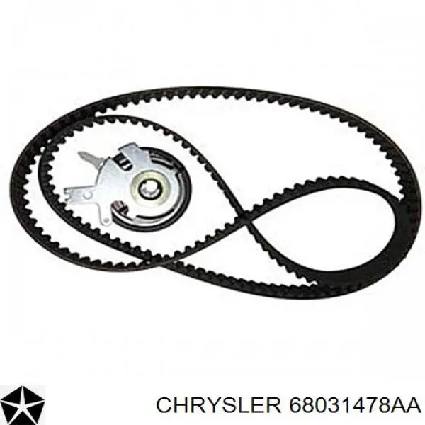 Pasek rozrządu, zestaw Chrysler 68031478AA cena, od 98,56 USD