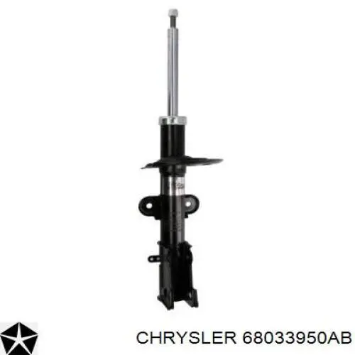 Amortyzator przedni Chrysler 68033950AB cena, od 48,69 USD