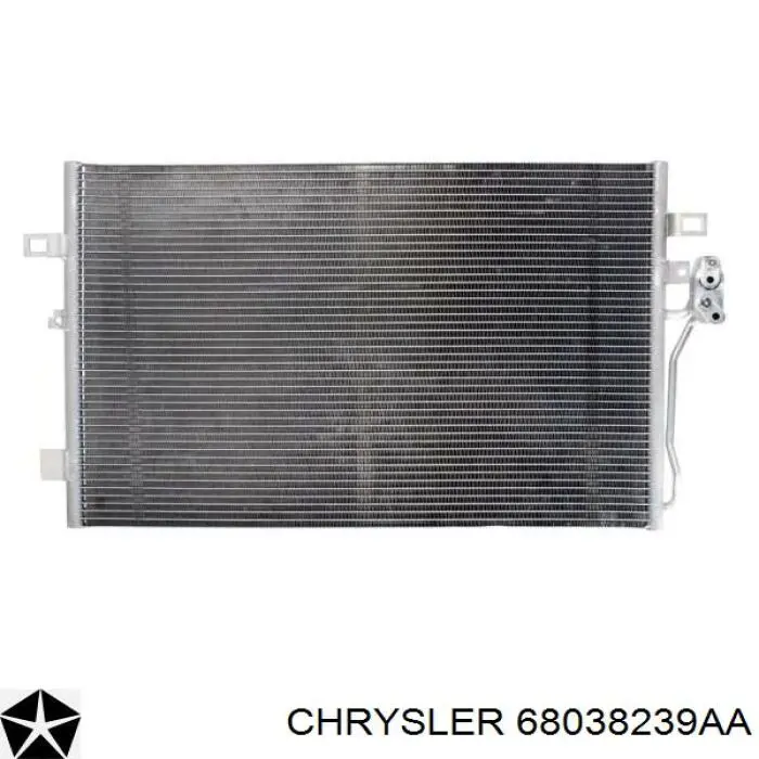 Chłodnica klimatyzacji Chrysler 68038239AA cena, od 110,46 USD