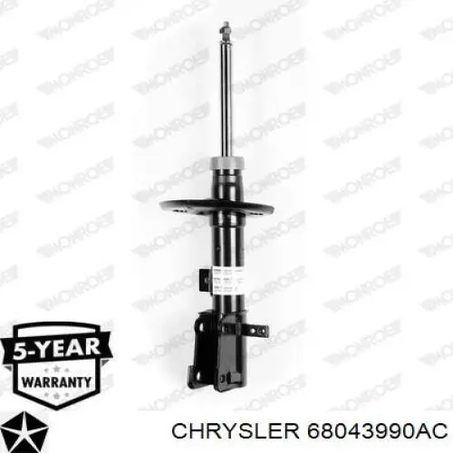 68043990AC Chrysler Amortyzator przedni prawy