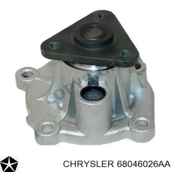 Pompa chłodząca wodna Chrysler 68046026AA cena, od 45,93 USD