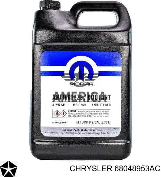 Ciecz chłodząca Chrysler 68048953AC cena, od 25,41 USD