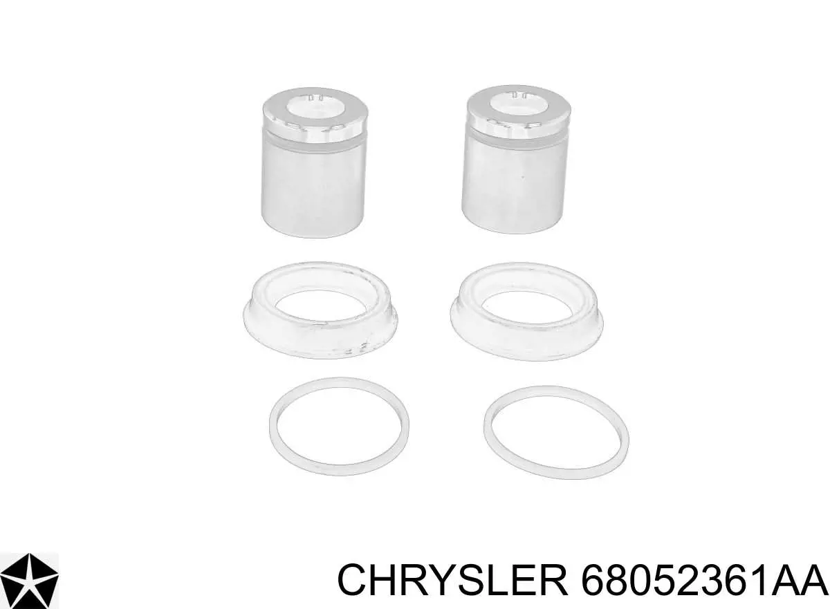 68052361AA Chrysler Zestaw naprawczy zacisku hamulcowego przedniego