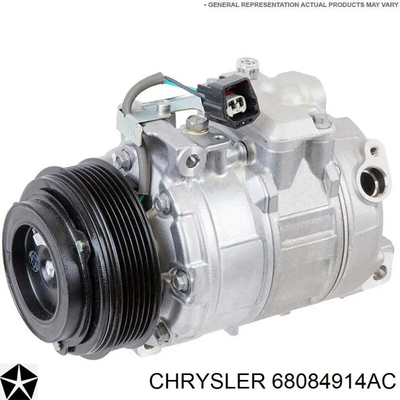 68084914AC Chrysler Sprężarka klimatyzacji
