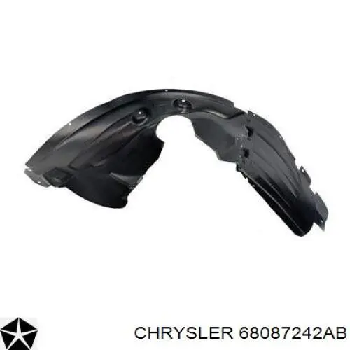 68087242AB Chrysler Nadkole błotnika przedniego prawe