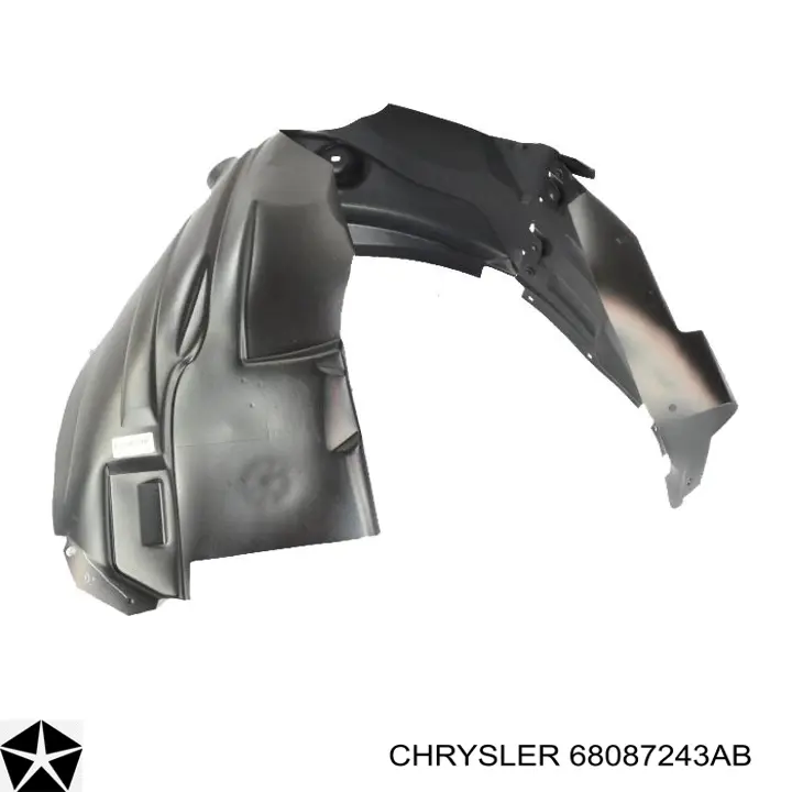 Nadkole błotnika przedniego lewe Chrysler 68087243AB cena, od 22,60 USD