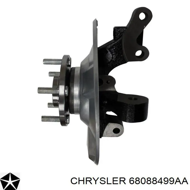 68088499AA Chrysler Czop (zwrotnica) przedni lewy