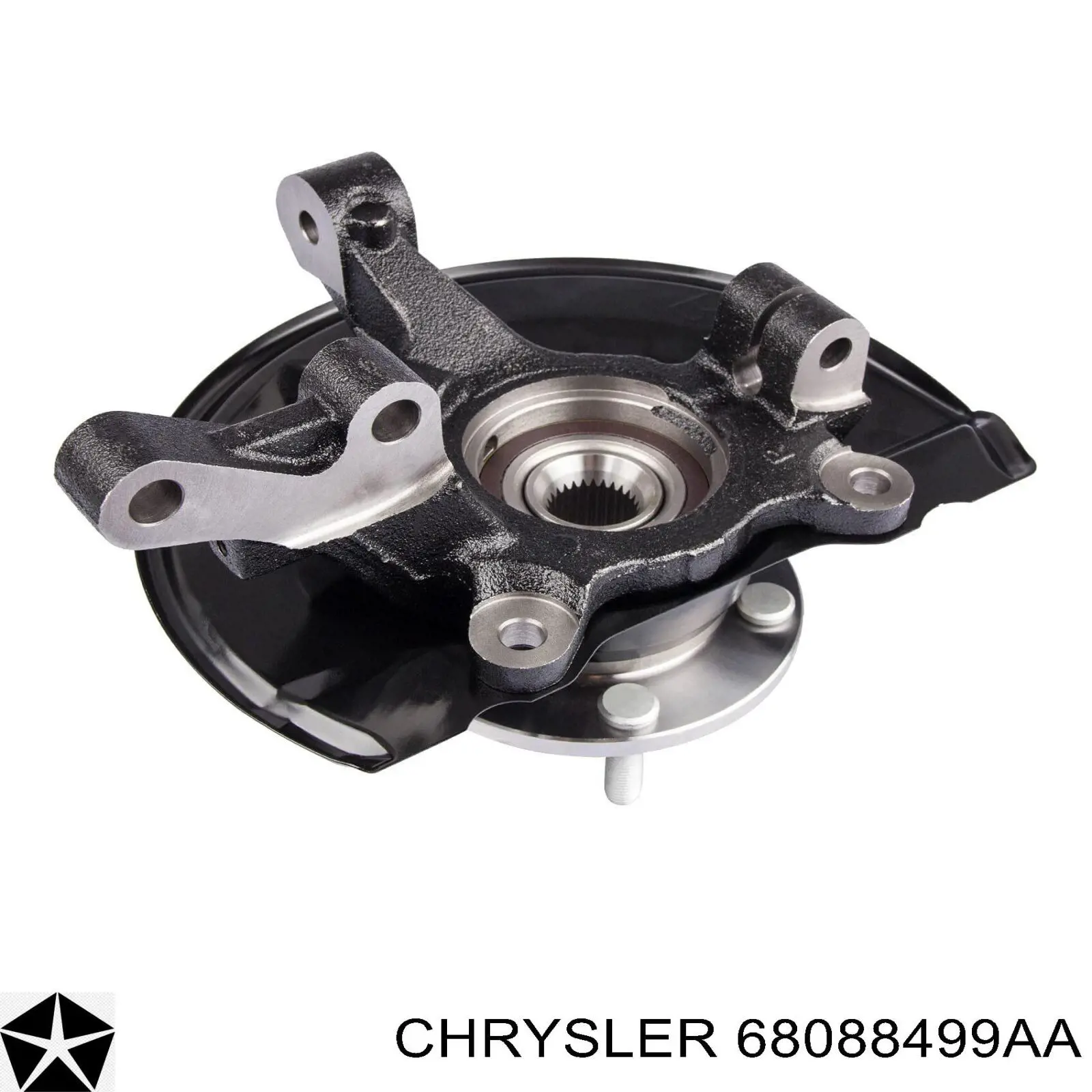 Czop (zwrotnica) przedni lewy Chrysler 68088499AA cena, od 102,15 USD